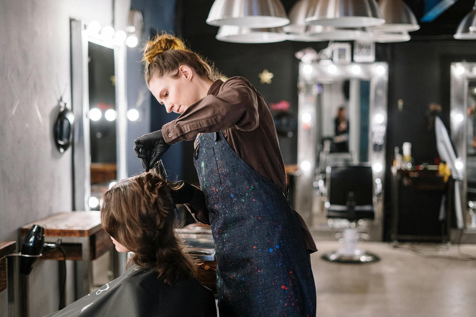 Geschenkkarte für organisches Glätten bei Ana Gago Hairsalon Barcelona